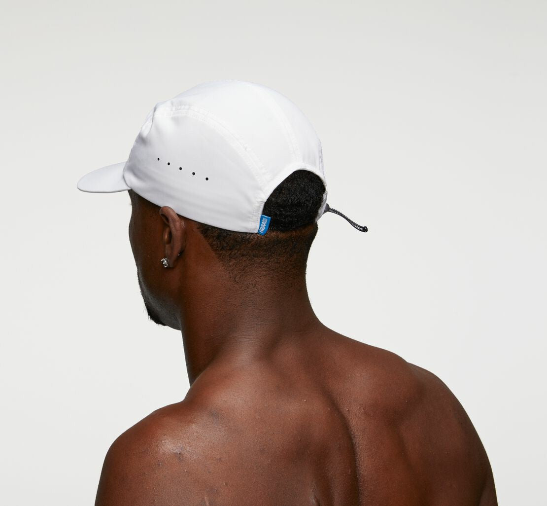 HOKA White / Cool Grey - All Gender Performance Hat