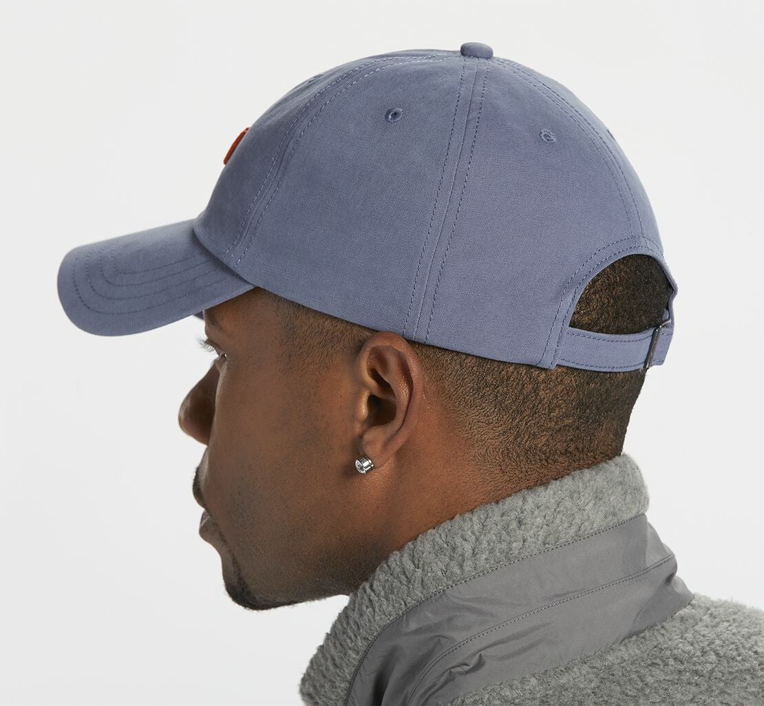 HOKA Blue Grey / Vermilion Orange - All Gender Casual Hat