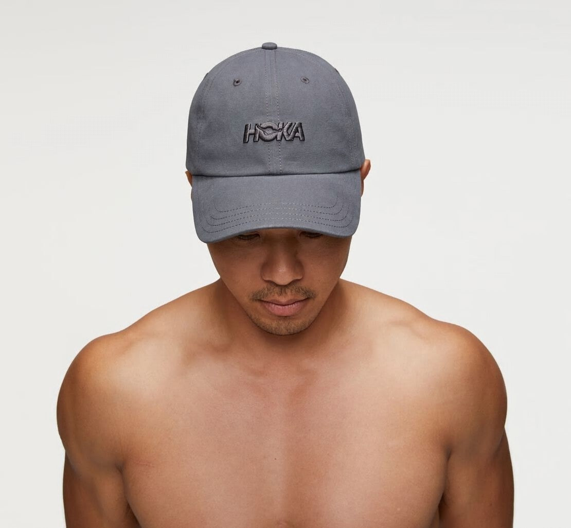 HOKA Dark Grey - All Gender Casual Hat