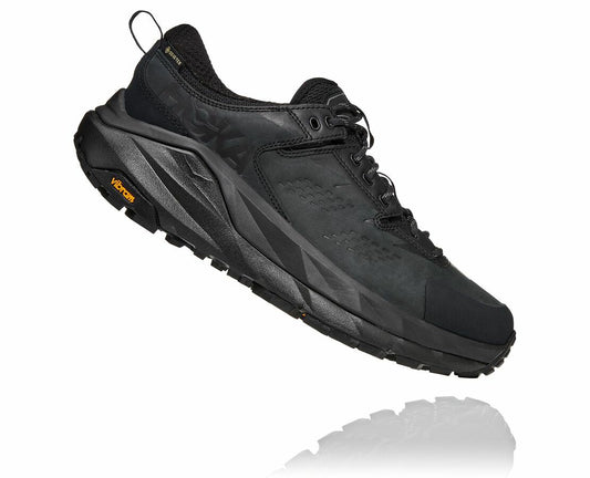 HOKA Black / Charcoal Gray - Men's Kaha Low GORE-TEX