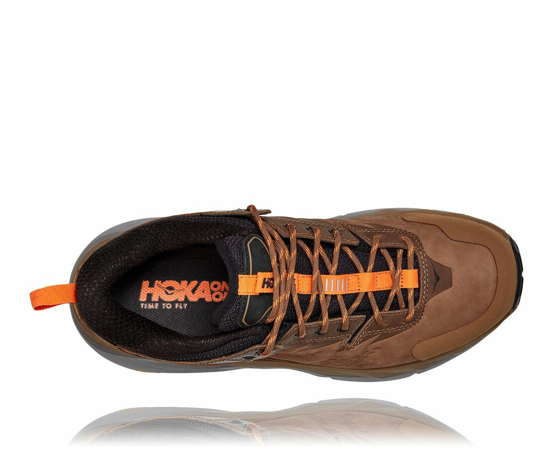HOKA Otter / Persimmon Orange - Men's Kaha Low GORE-TEX