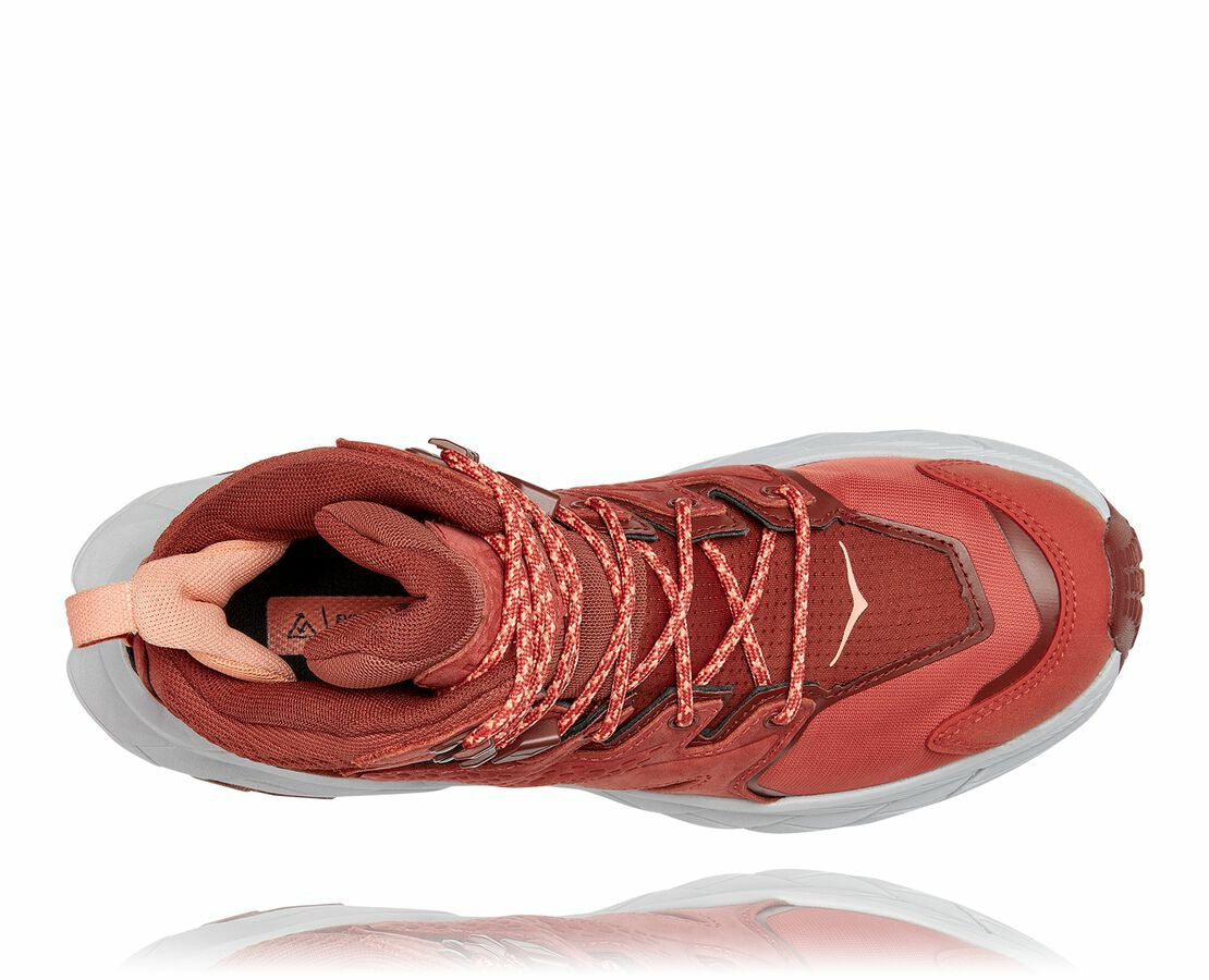 HOKA Hot Sauce / Cherry Mahogany - Women's Anacapa Mid GORE-TEX