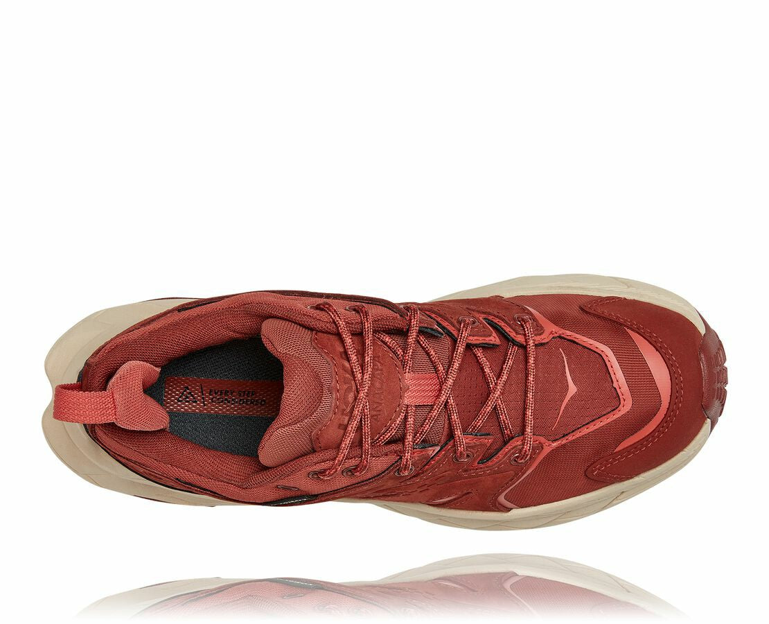 HOKA Cherry Mahogany / Hot Sauce - Women's Anacapa Low GORE-TEX