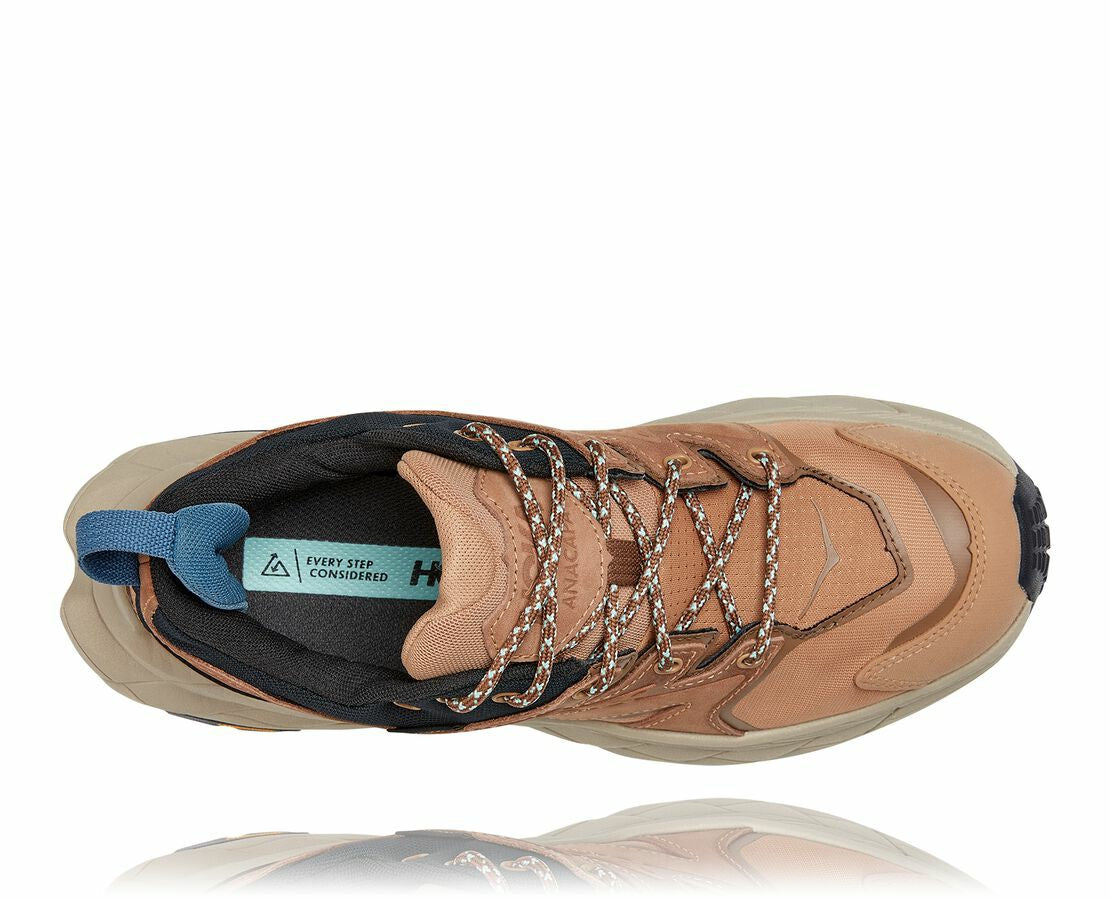 HOKA Tiger'S Eye / Black - Women's Anacapa Low GORE-TEX