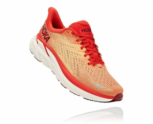 HOKA Fiesta / Blazing Orange - Men's Clifton 8