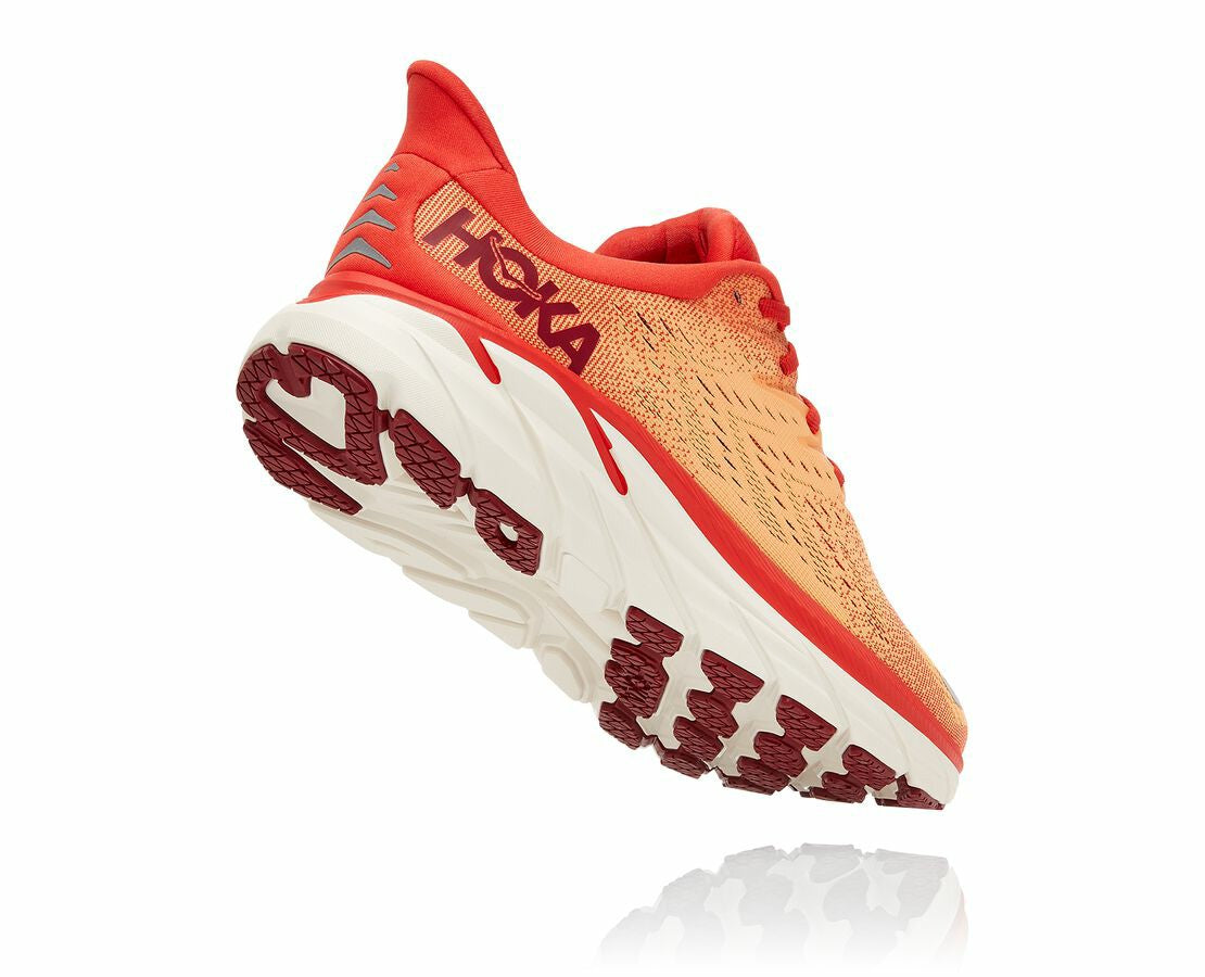 HOKA Fiesta / Blazing Orange - Men's Clifton 8