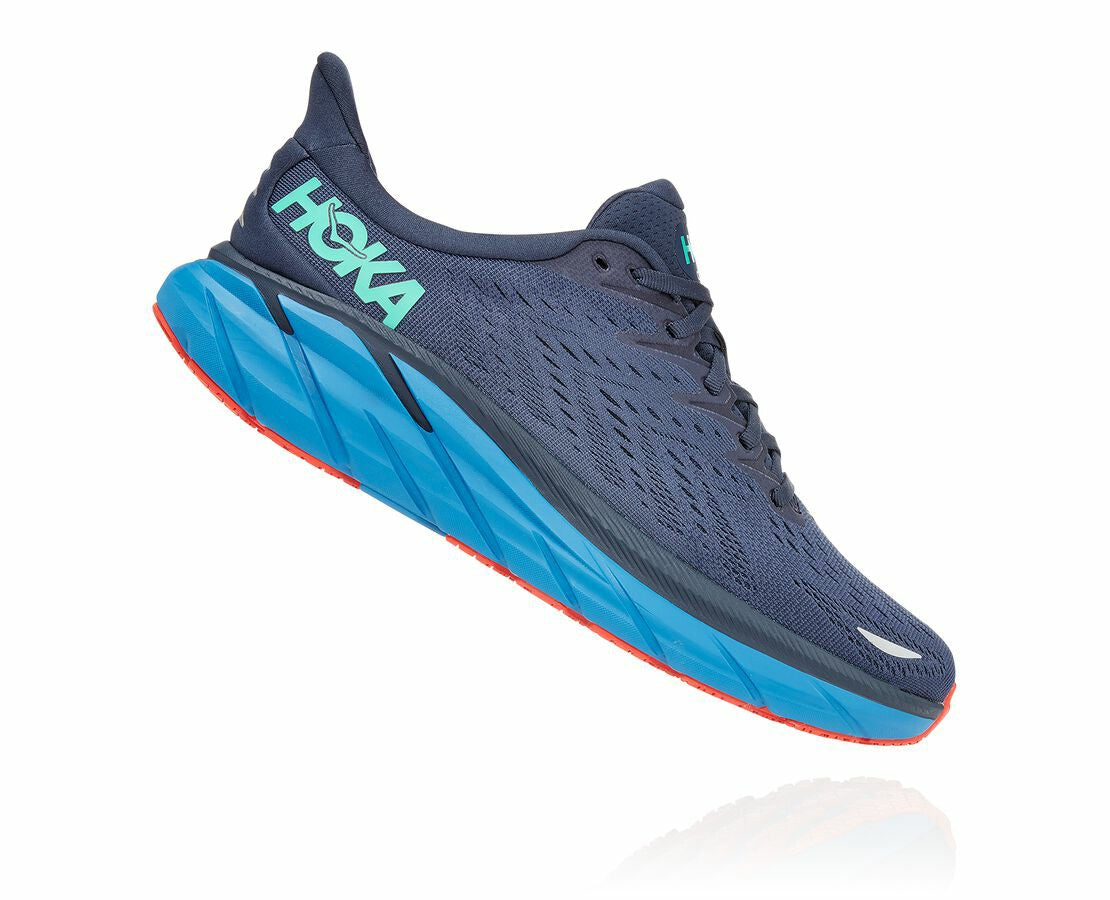 HOKA Outer Space / Vallarta Blue - Men's Clifton 8