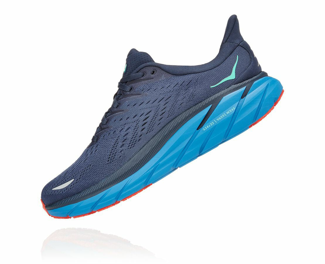 HOKA Outer Space / Vallarta Blue - Men's Clifton 8