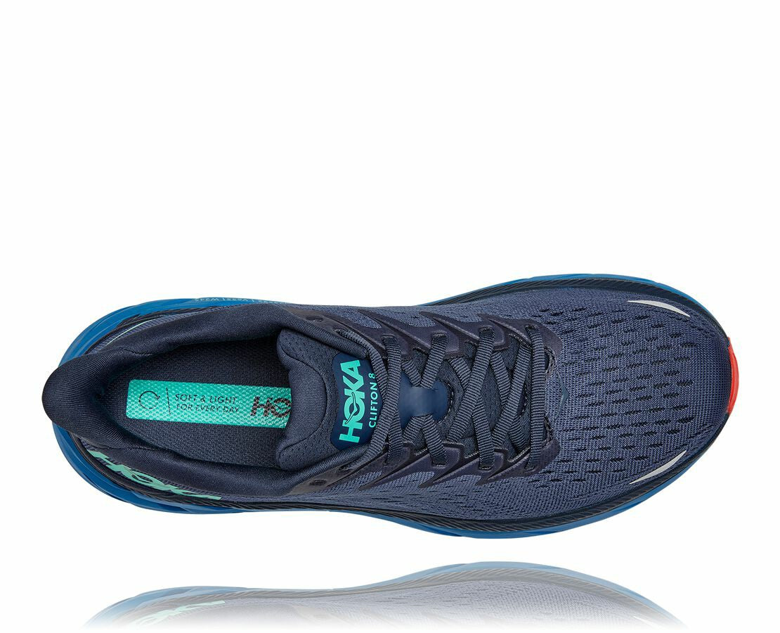 HOKA Outer Space / Vallarta Blue - Men's Clifton 8