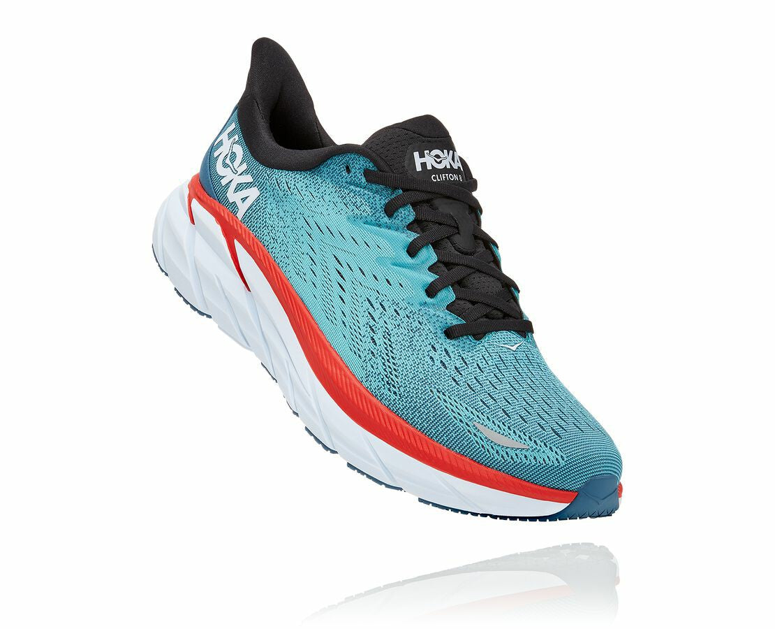 HOKA Real Teal / Aquarelle - Men's Clifton 8
