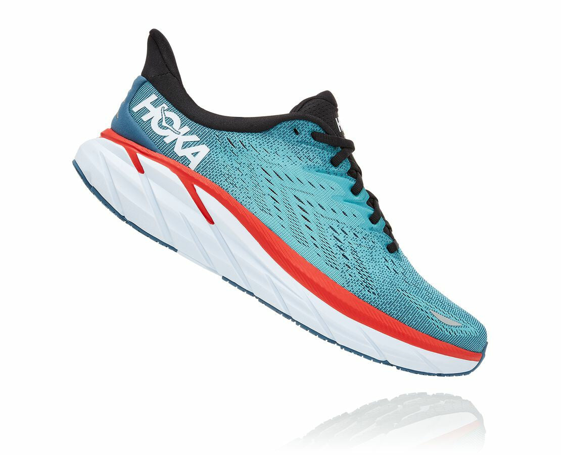 HOKA Real Teal / Aquarelle - Men's Clifton 8
