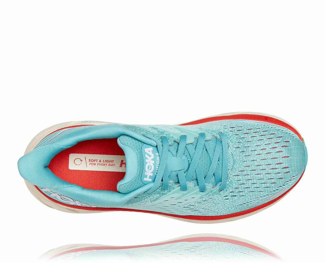 HOKA Aquarelle / Eggshell Blue - Women's Clifton 8