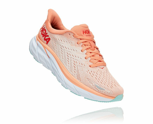HOKA Cantaloupe / Silver Peony - Women's Clifton 8