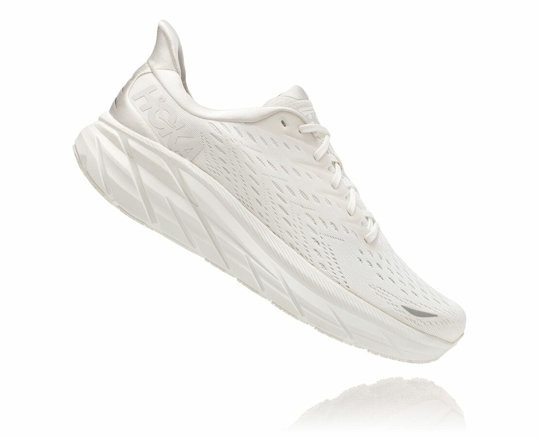 HOKA White / White - Women's Clifton 8