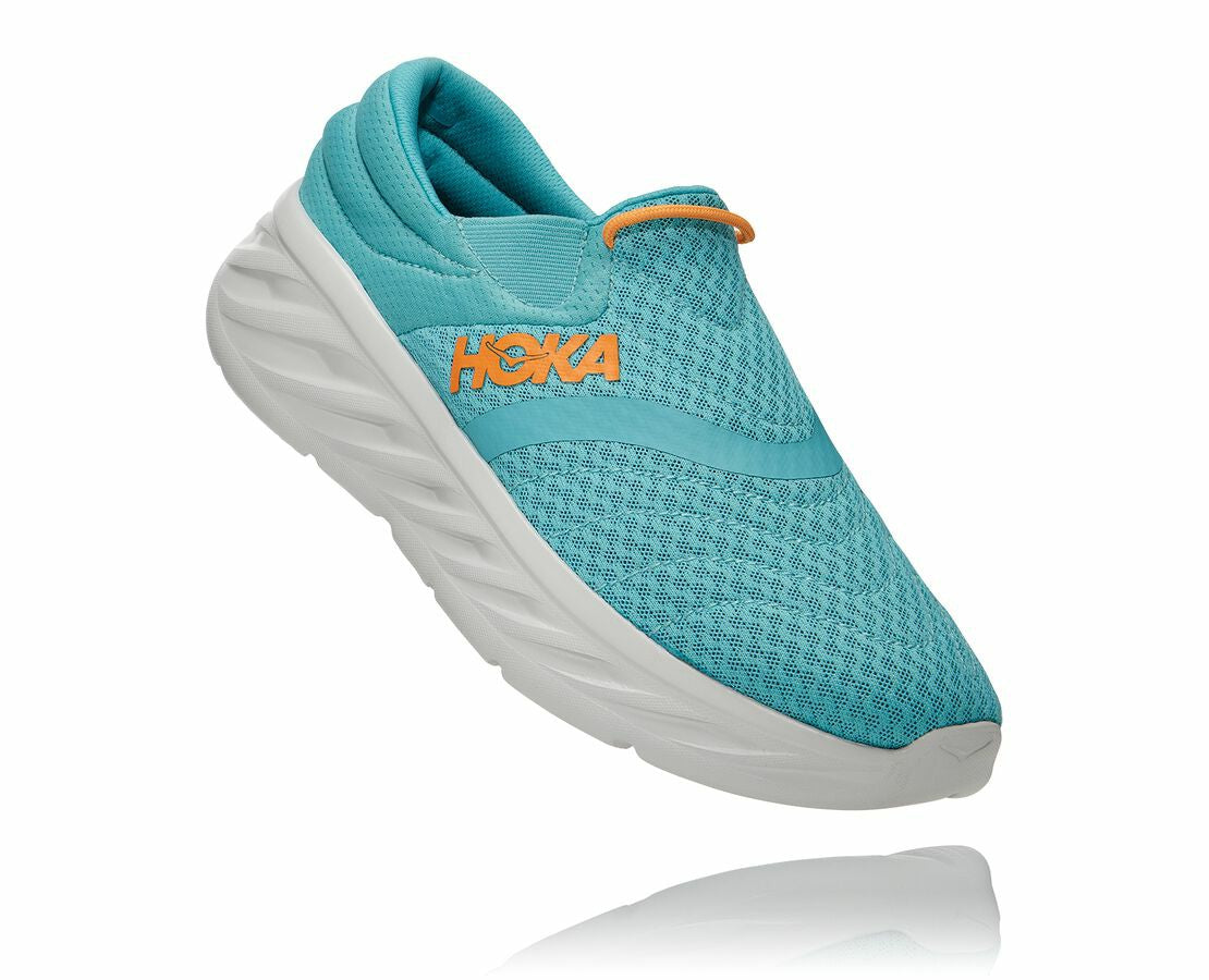 HOKA Aquarelle / Blazing Orange - Men's Ora Recovery Shoe 2