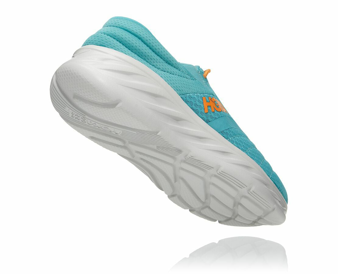 HOKA Aquarelle / Blazing Orange - Men's Ora Recovery Shoe 2