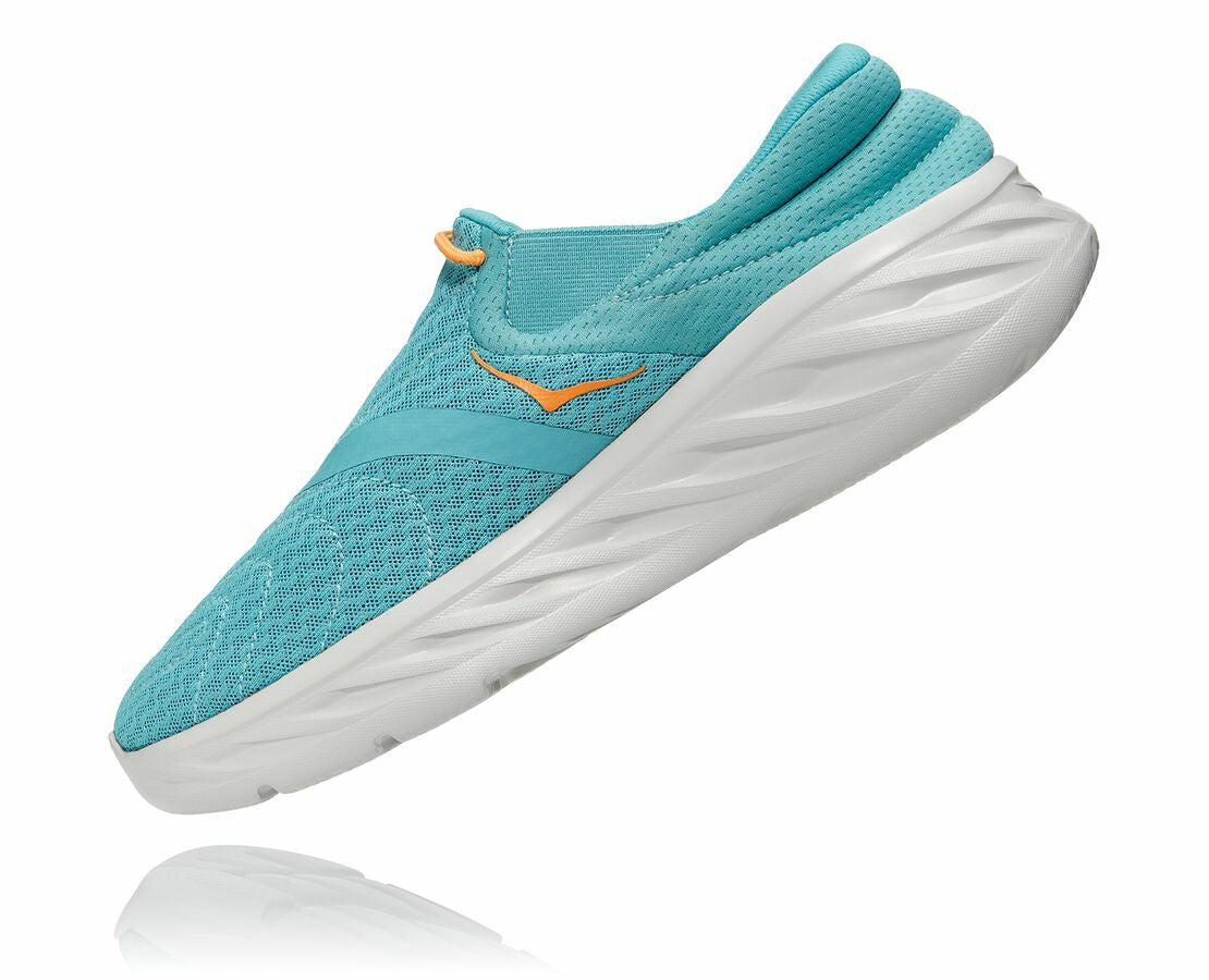 HOKA Aquarelle / Blazing Orange - Men's Ora Recovery Shoe 2