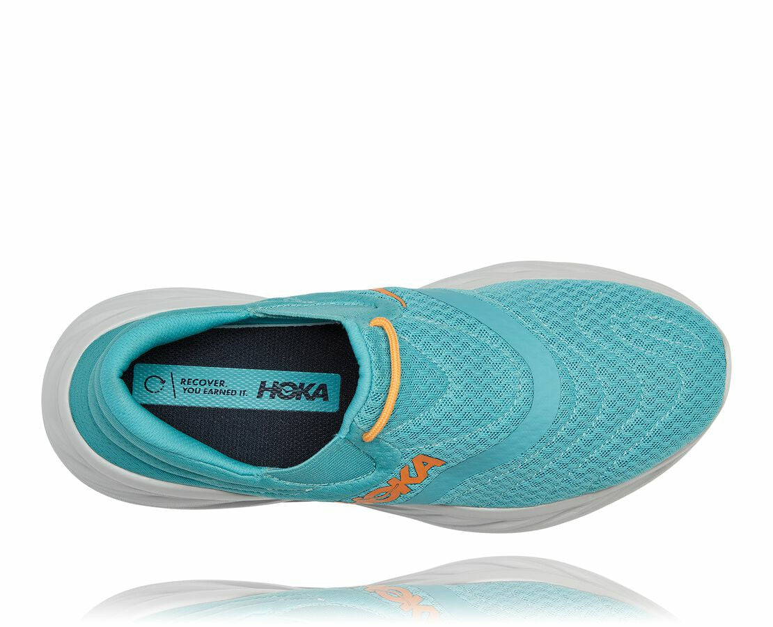 HOKA Aquarelle / Blazing Orange - Men's Ora Recovery Shoe 2