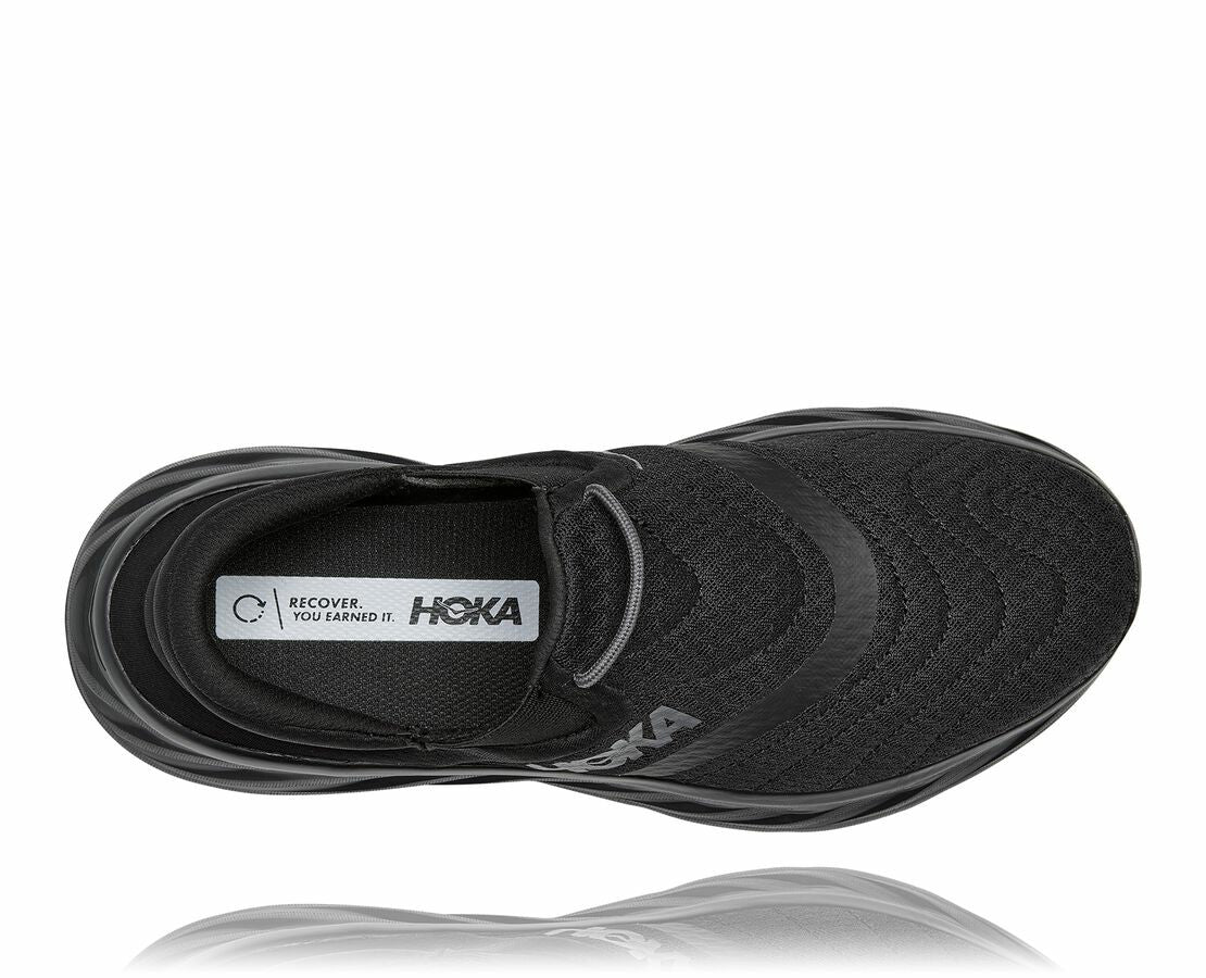 HOKA Black / Black - Men's Ora Recovery Shoe 2