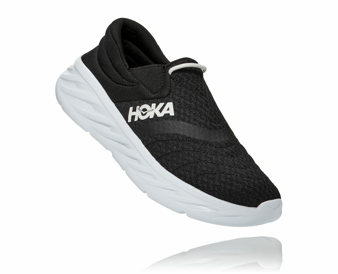 HOKA Black / White - Women's Ora Recovery Shoe 2