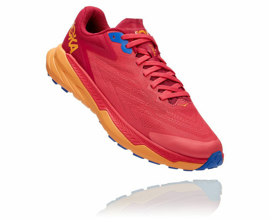 HOKA Paradise Pink / Blazing Orange - Women's Zinal
