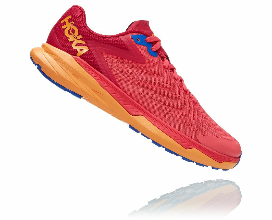HOKA Paradise Pink / Blazing Orange - Women's Zinal