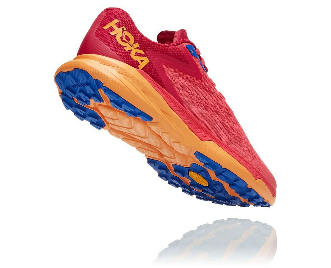 HOKA Paradise Pink / Blazing Orange - Women's Zinal