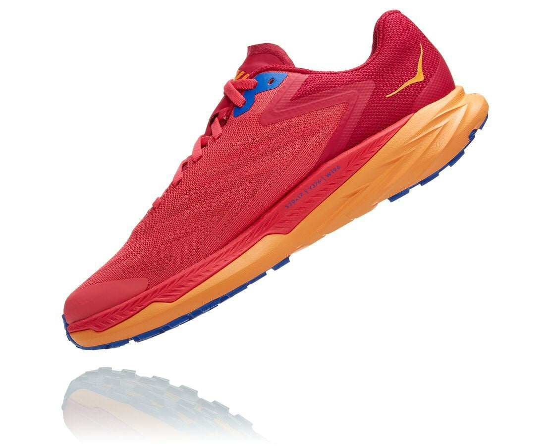 HOKA Paradise Pink / Blazing Orange - Women's Zinal