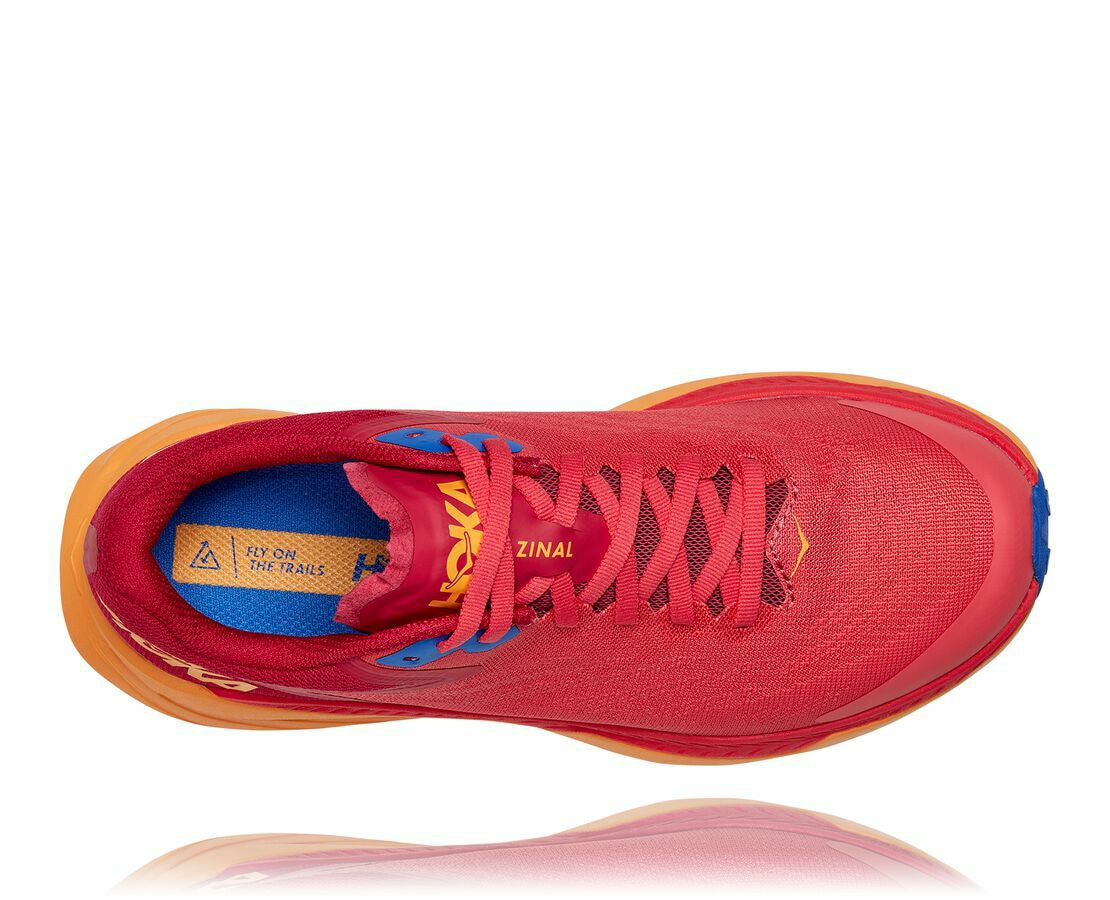 HOKA Paradise Pink / Blazing Orange - Women's Zinal
