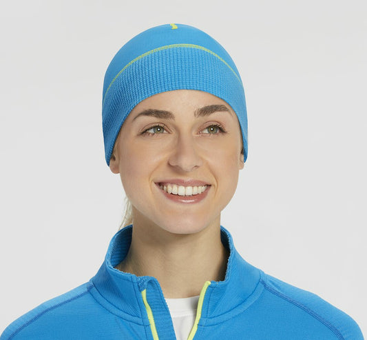 HOKA Diva Blue / Citrus - Women's Performance Beanie