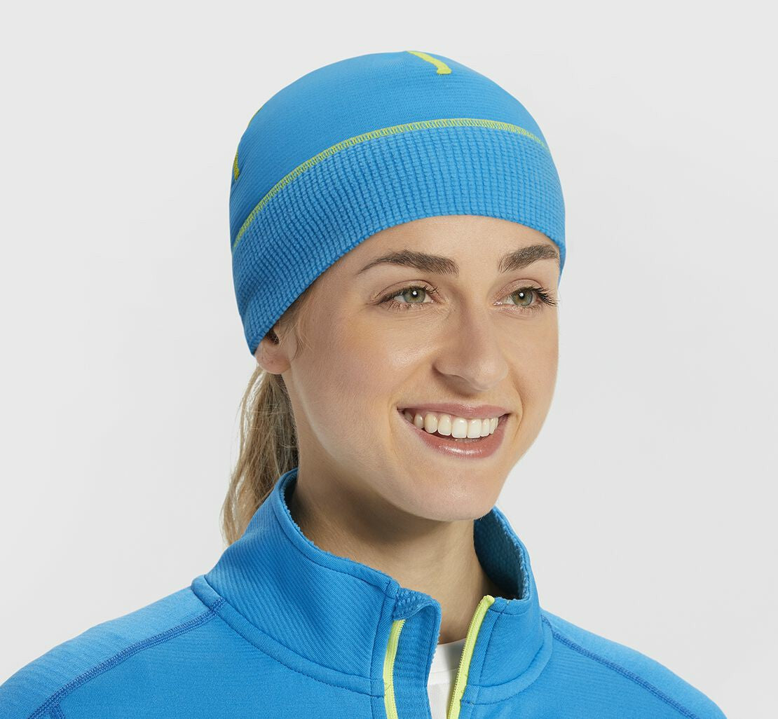 HOKA Diva Blue / Citrus - Women's Performance Beanie