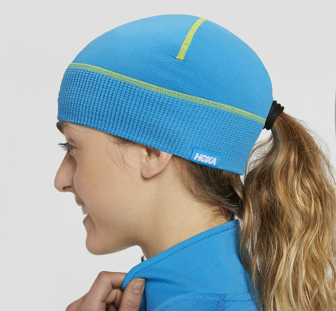 HOKA Diva Blue / Citrus - Women's Performance Beanie