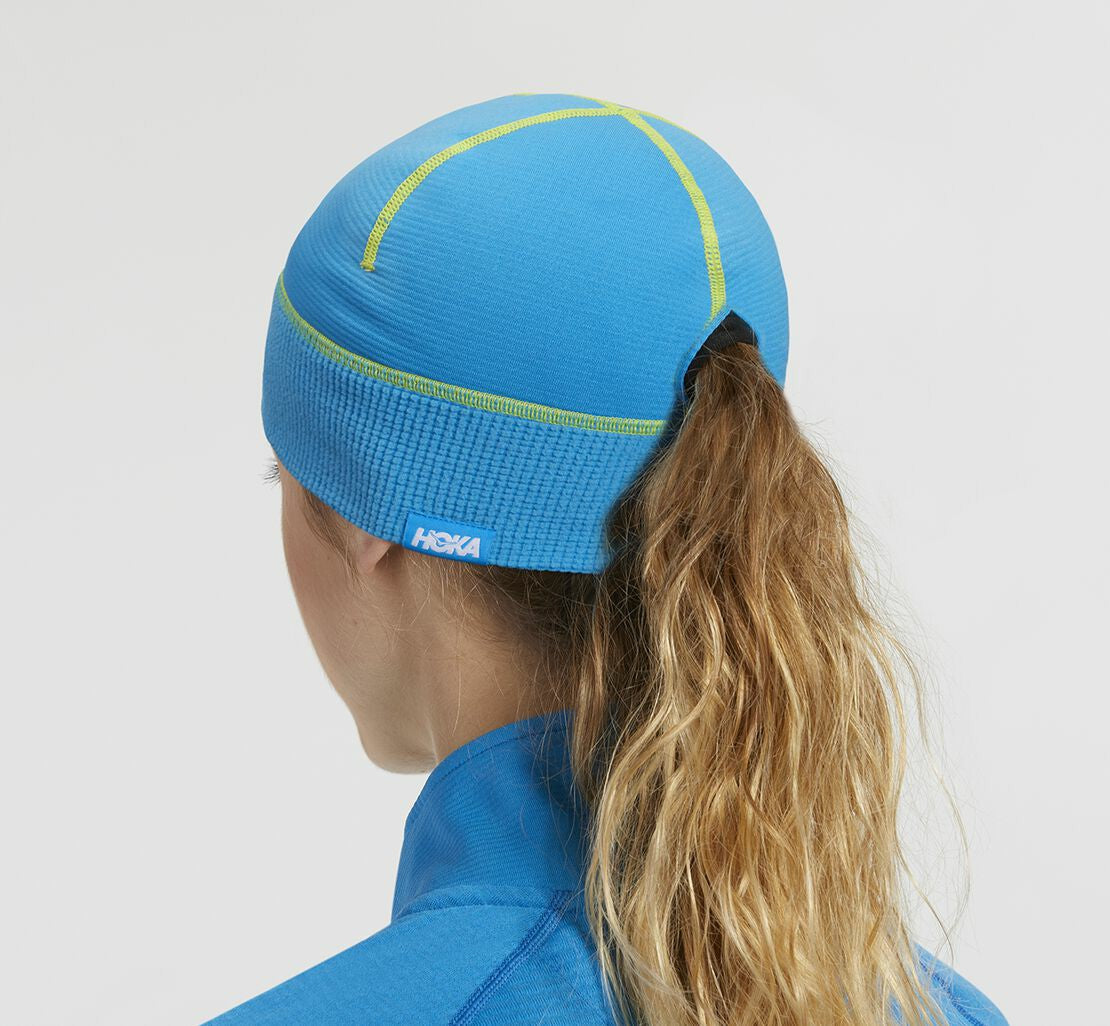 HOKA Diva Blue / Citrus - Women's Performance Beanie