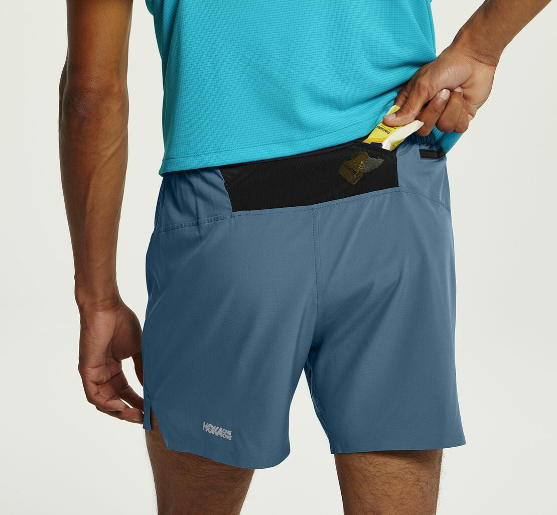 HOKA Real Teal - Men's Glide 5" Short
