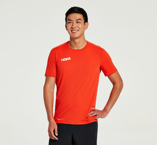 HOKA Fiesta - Men's Performance Short Sleeve