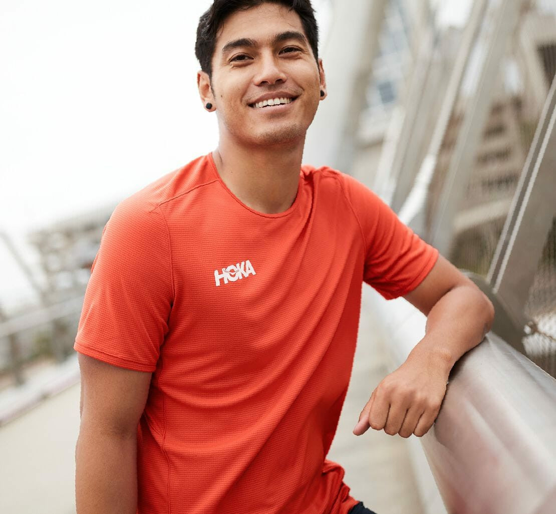HOKA Fiesta - Men's Performance Short Sleeve