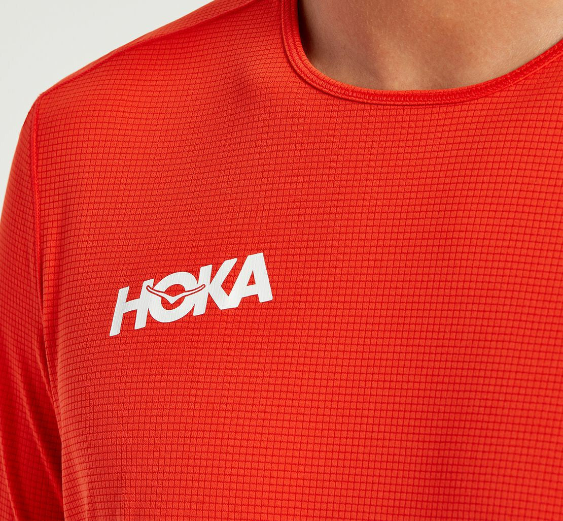 HOKA Fiesta - Men's Performance Short Sleeve