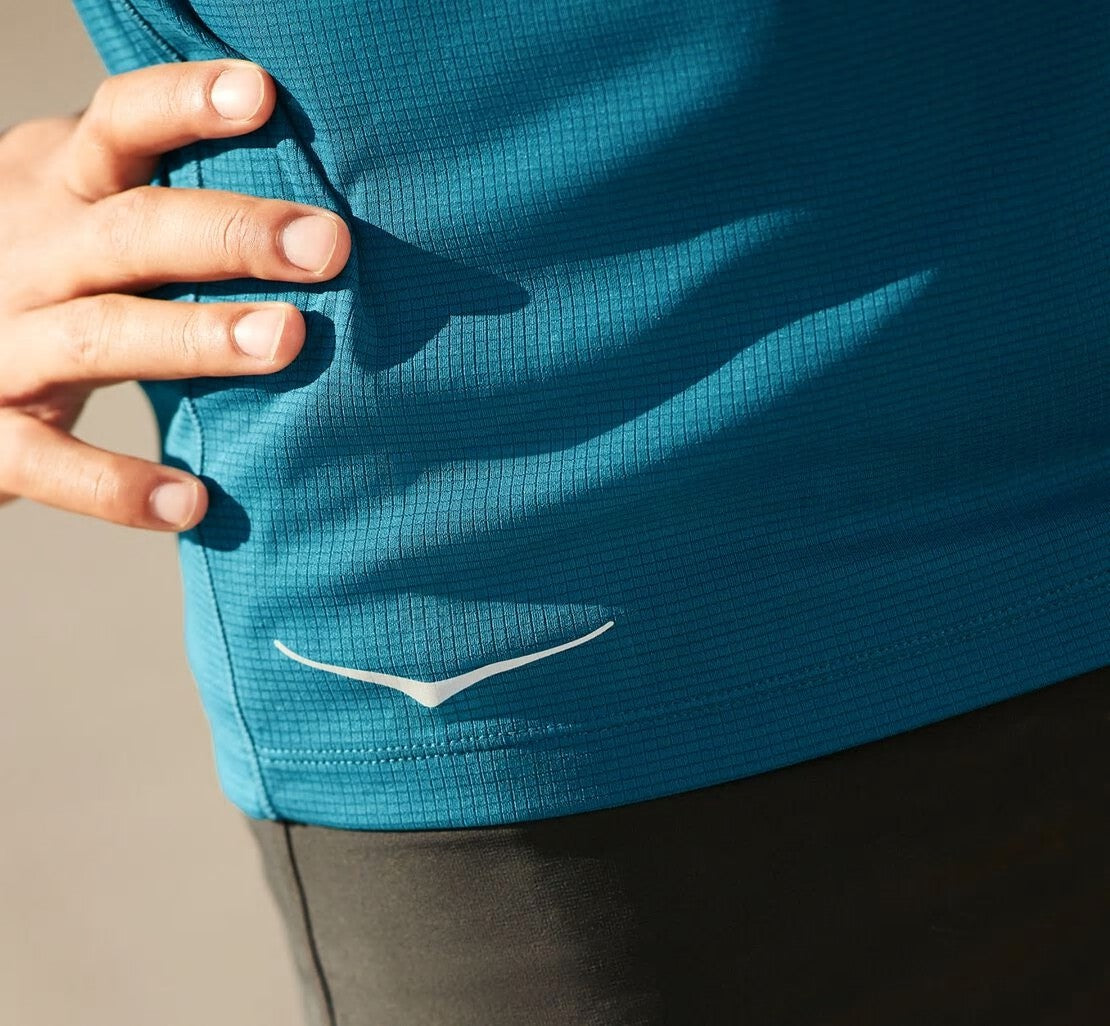 HOKA Moroccan Blue - Men's Performance Short Sleeve