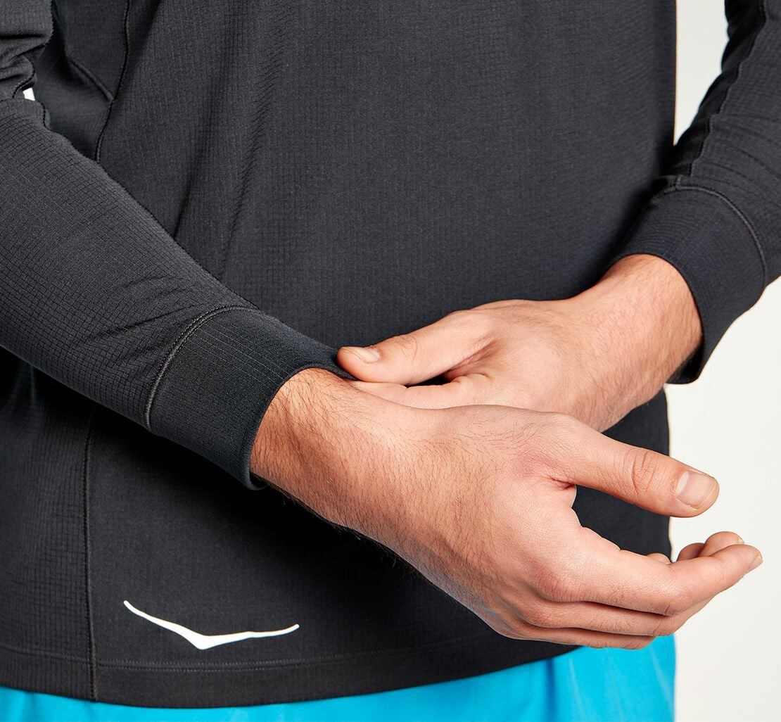 HOKA Black - Men's Performance 3/4 Sleeve