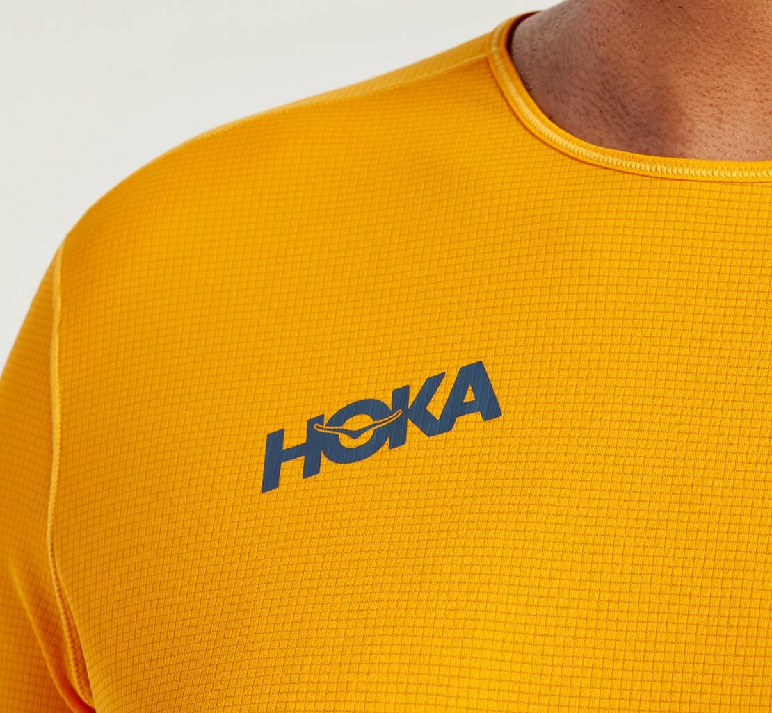 HOKA Saffron - Men's Performance 3/4 Sleeve