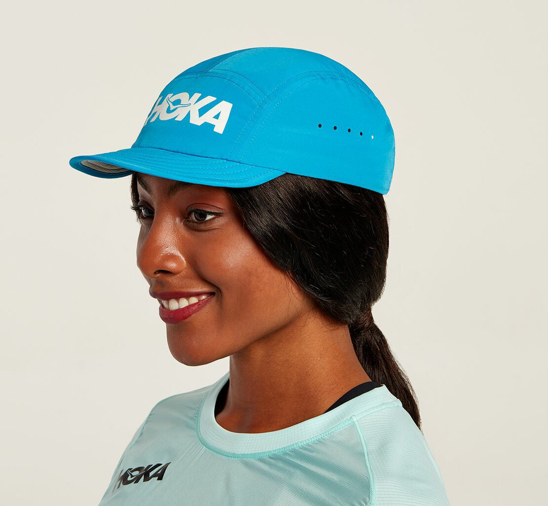 HOKA Diva Blue - All Gender Packable Trail Hat