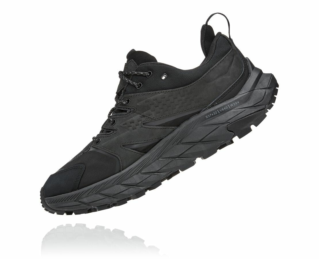 HOKA Black / Black - Men's Anacapa Low GORE-TEX
