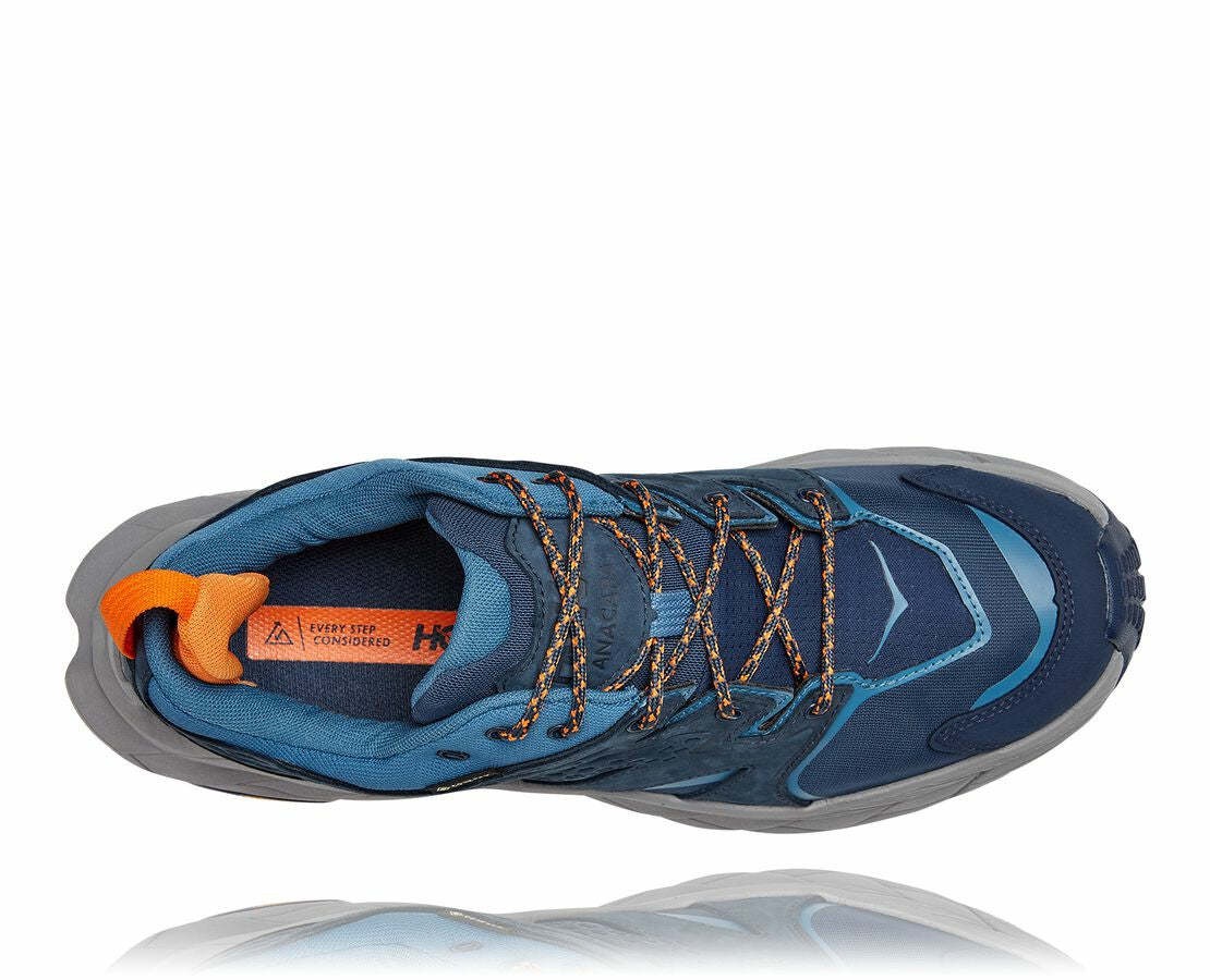 HOKA Outer Space / Real Teal - Men's Anacapa Low GORE-TEX