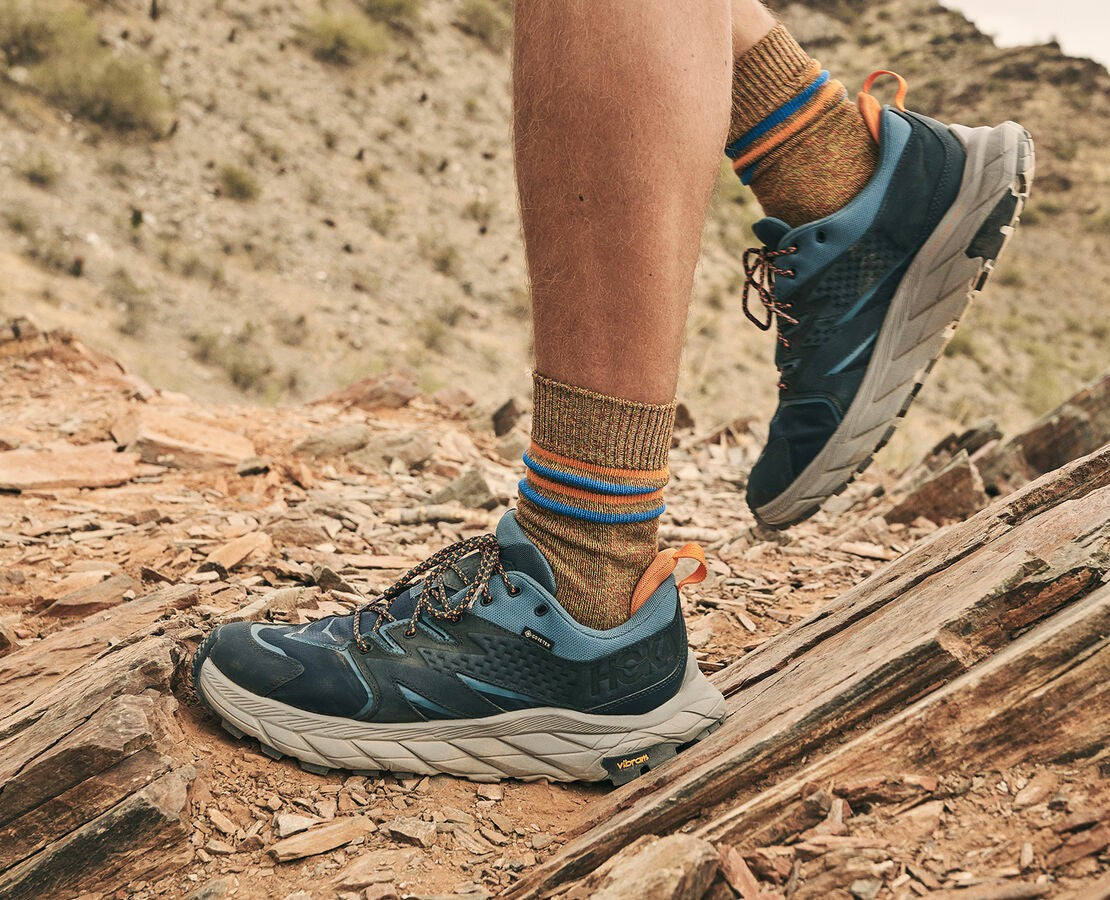 HOKA Outer Space / Real Teal - Men's Anacapa Low GORE-TEX