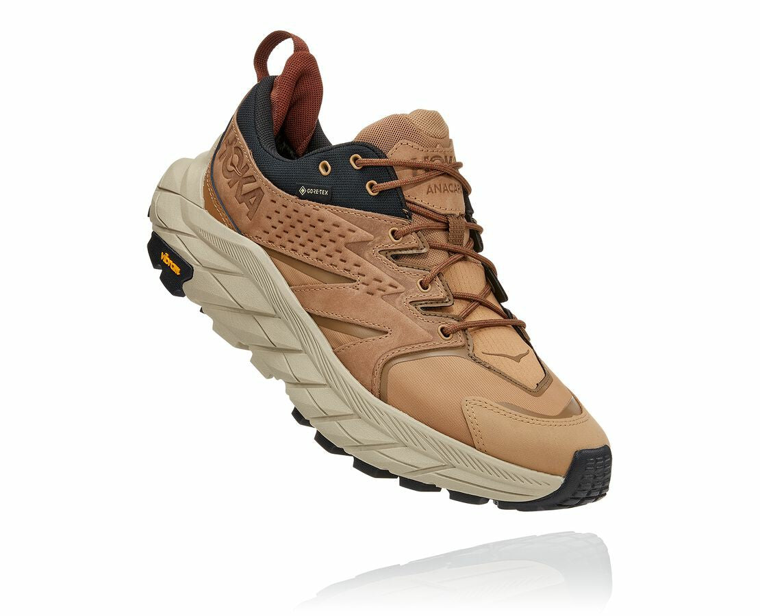 HOKA Tiger'S Eye / Black - Men's Anacapa Low GORE-TEX