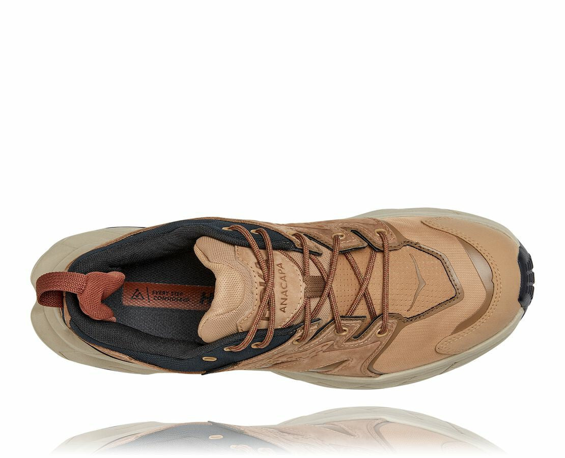 HOKA Tiger'S Eye / Black - Men's Anacapa Low GORE-TEX