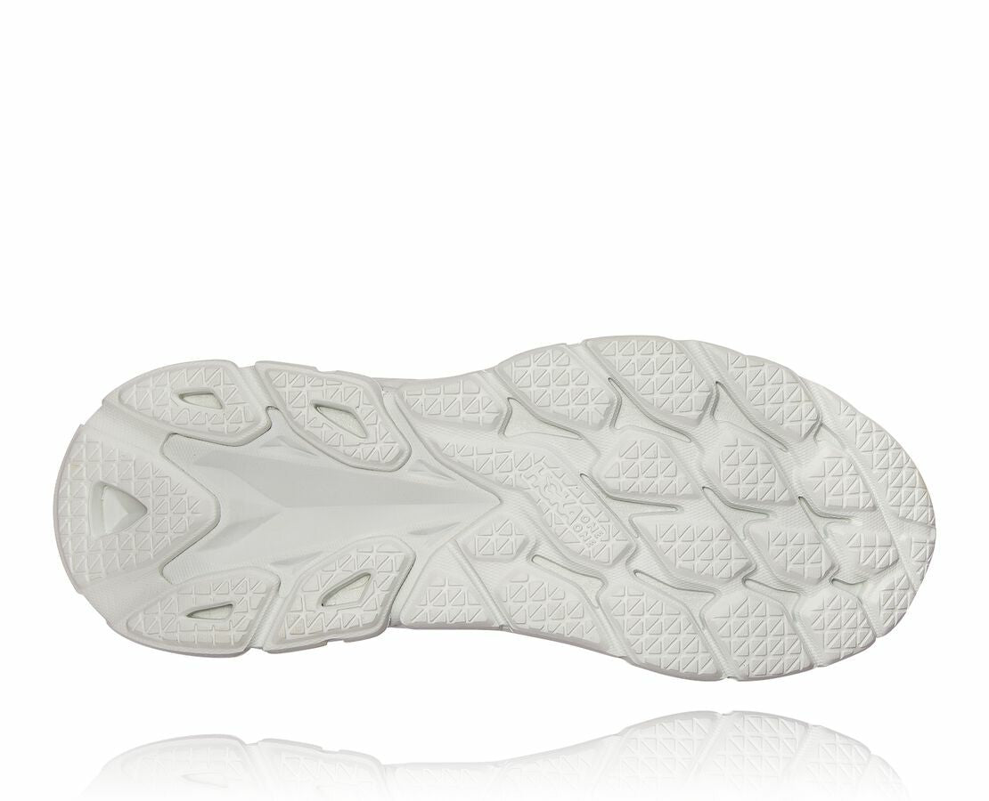 HOKA Paradise Pink / Blue Flower - All Gender Clifton Edge Geometric