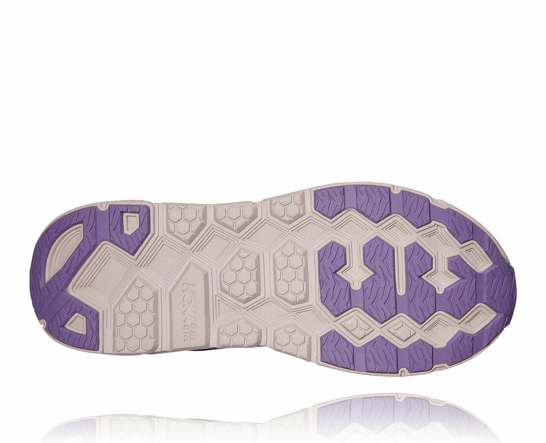 HOKA Chalk Violet / Lilac Ash - All Gender Clifton L Suede