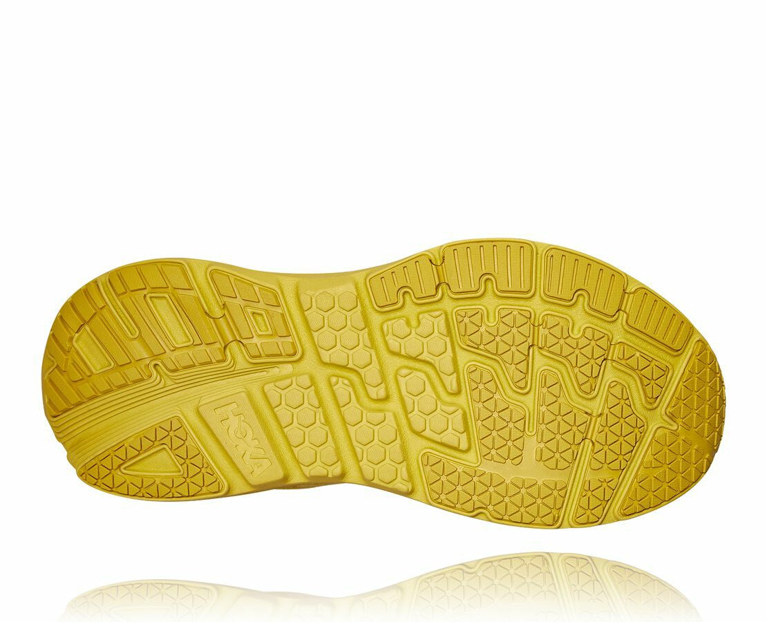 HOKA Celery / Lima Bean - All Gender Bondi L Suede