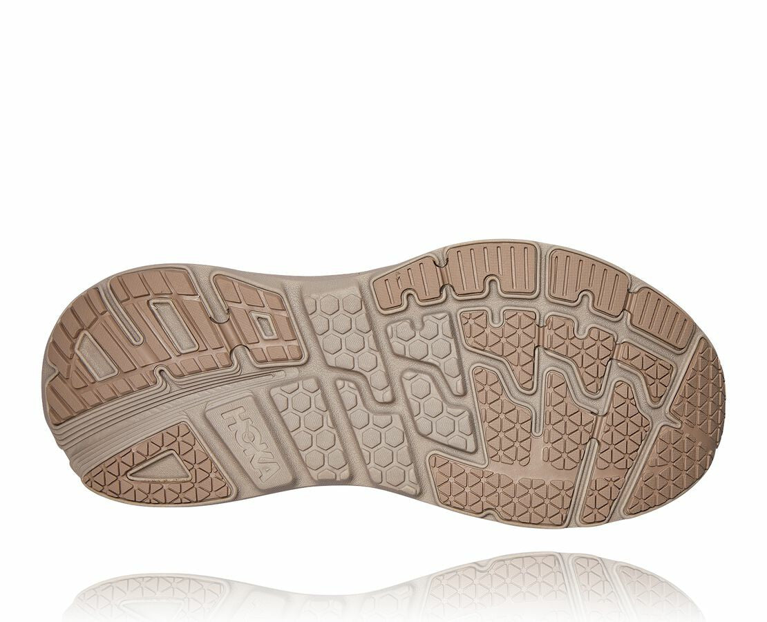 HOKA Simply Taupe / Pumice Stone - All Gender Bondi L Suede